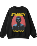 The Weekend Black Starboy Design Sweatshirt
