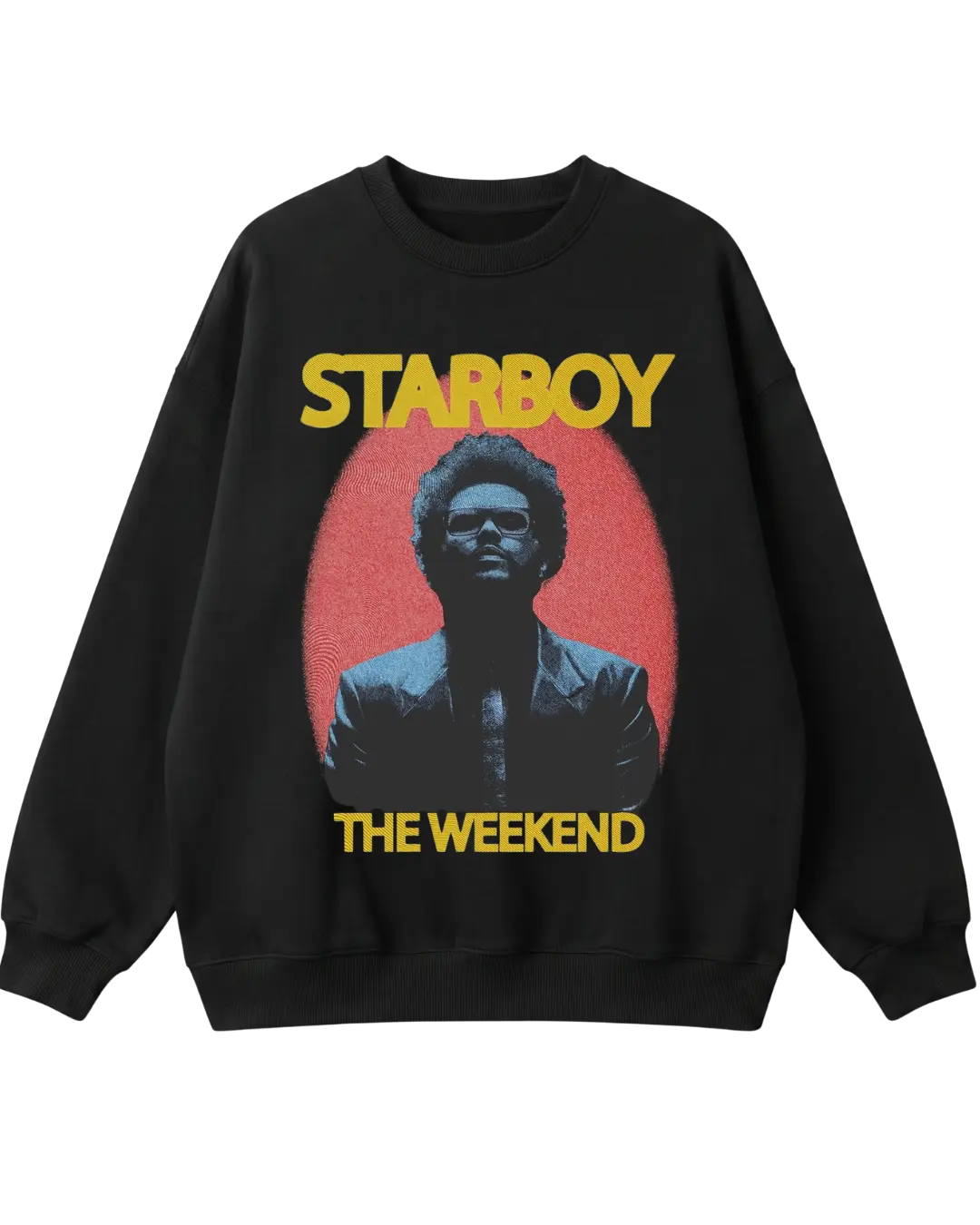 The Weekend Black Starboy Design Sweatshirt