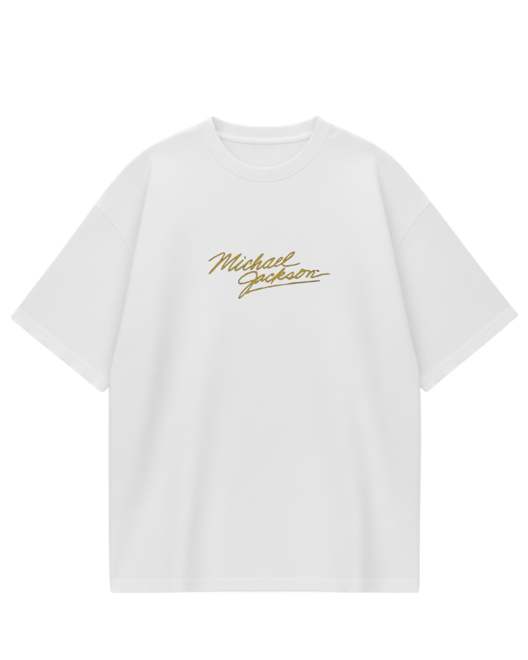 Michael Jackson White Eras Oversized Tee