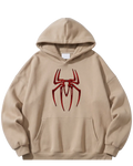 Spider Man Beige Hoodie