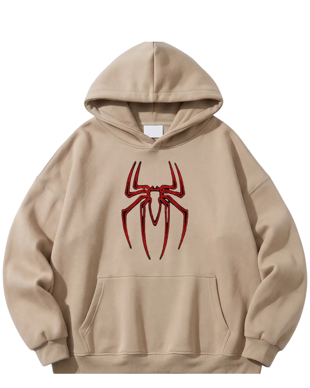 Spider Man Beige Hoodie