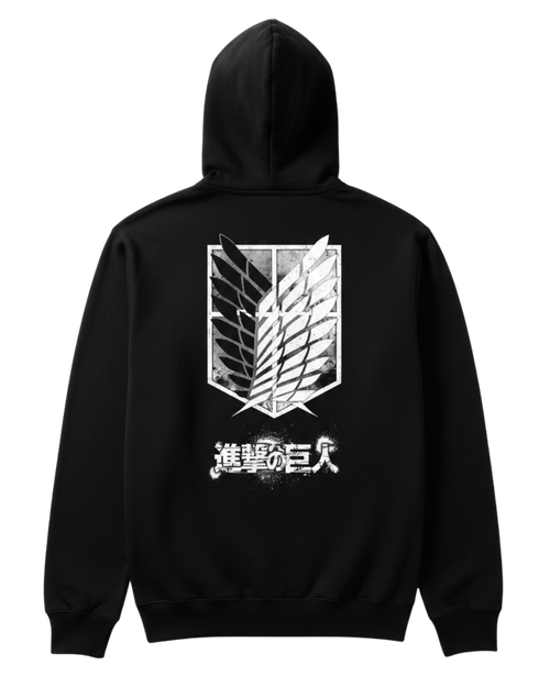Attack On Titan Black Hoodie