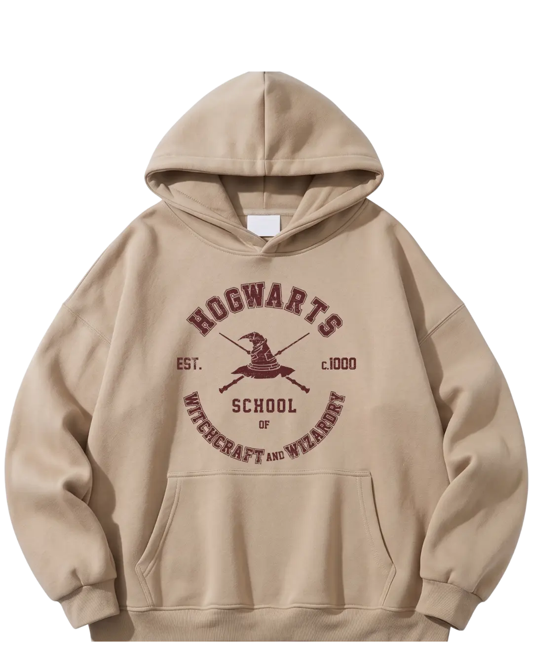 Harry Potter Beige Hoodie