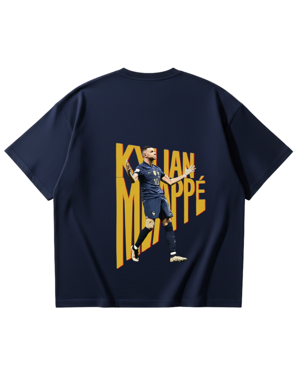 France Mbappe Blue Oversized Tee