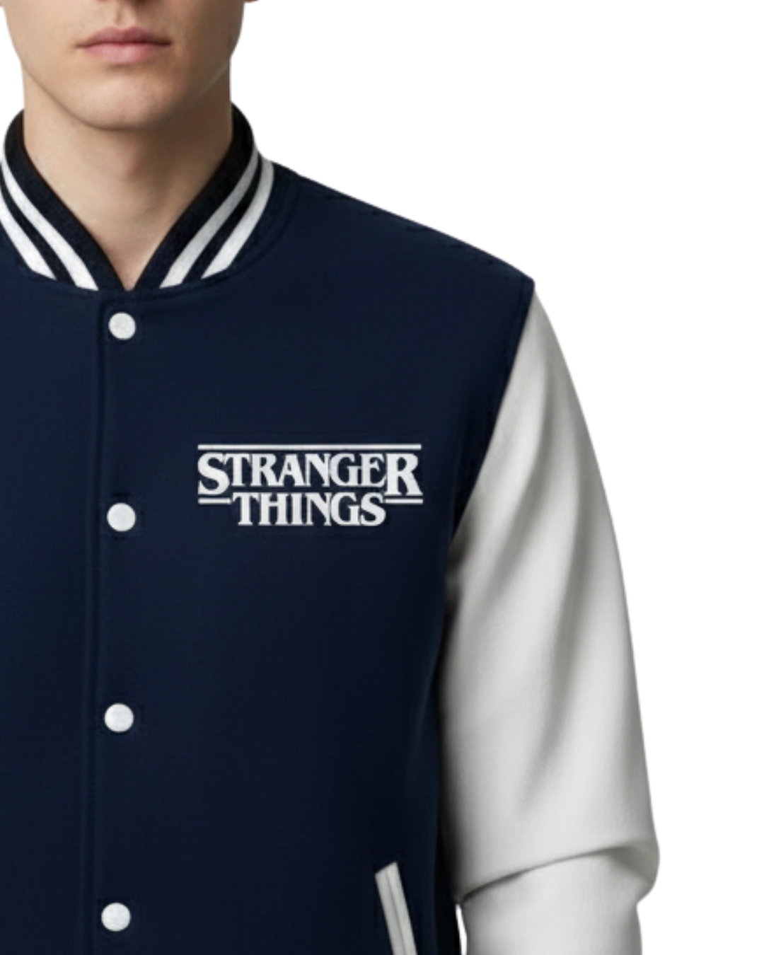 Stranger Things Blue Varsity Jacket