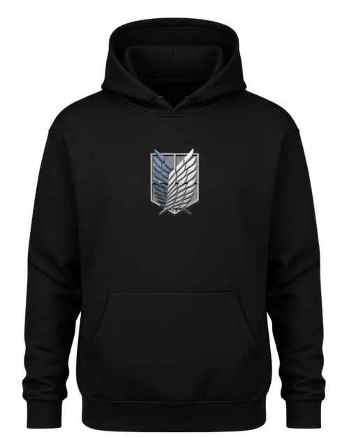 Attack On Titan Black Wings Hoodie