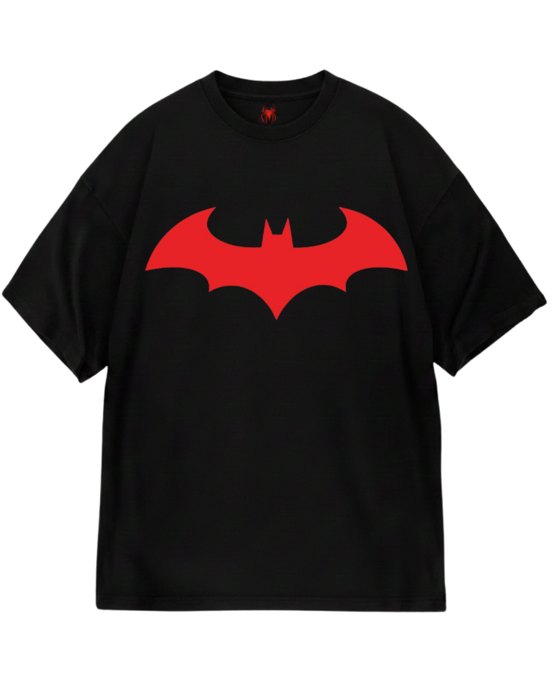 Batman Black Poster Oversized Tee
