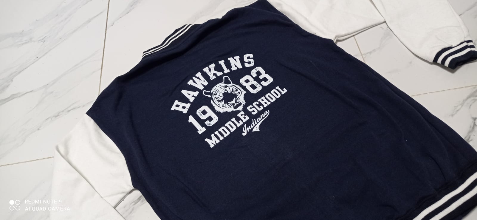 Stranger Things Blue Varsity Jacket