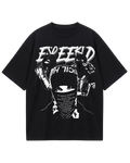 EsDeekid Black  Oversized Tee