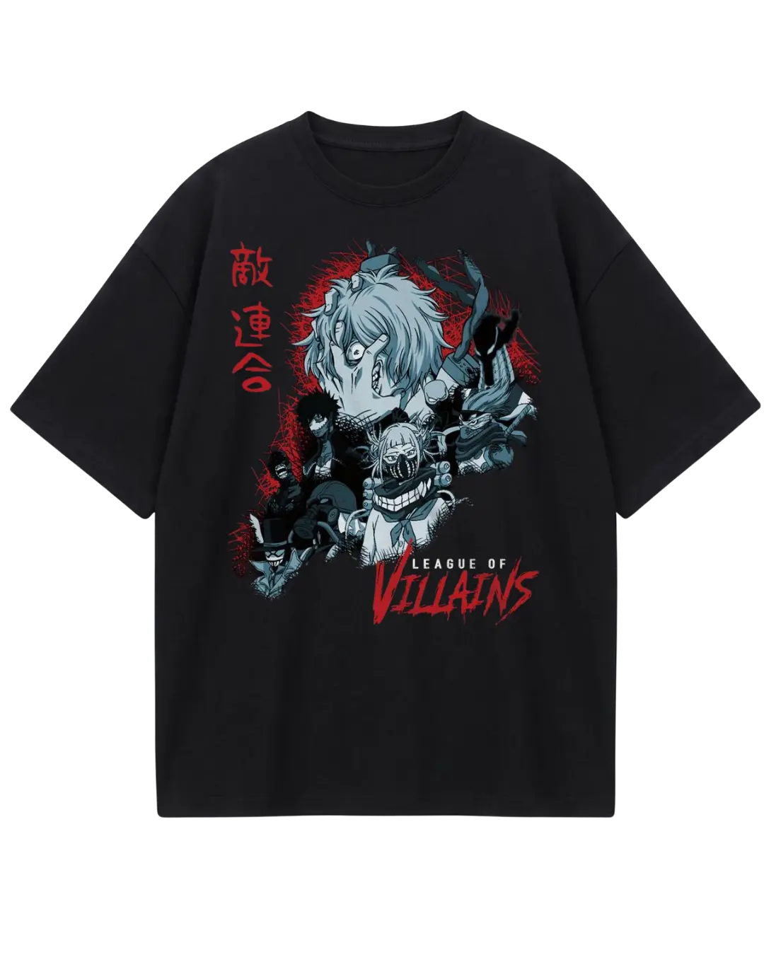 My Hero Academia League Black Oversized Tee