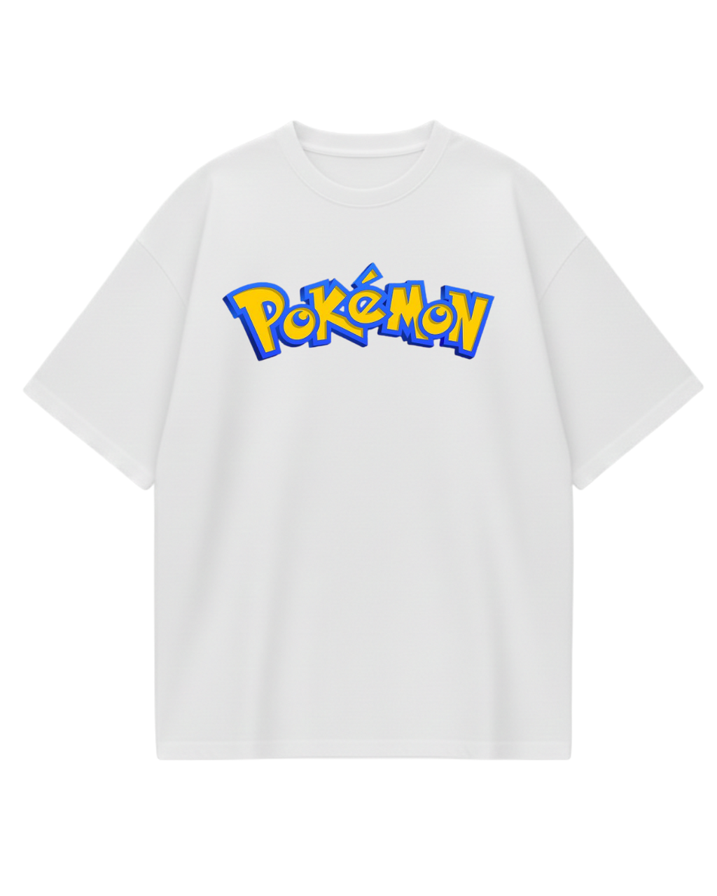 Lugia White Oversized Tee