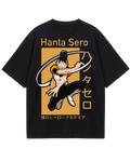 My Hero Academia Hanka Black Oversized Tee