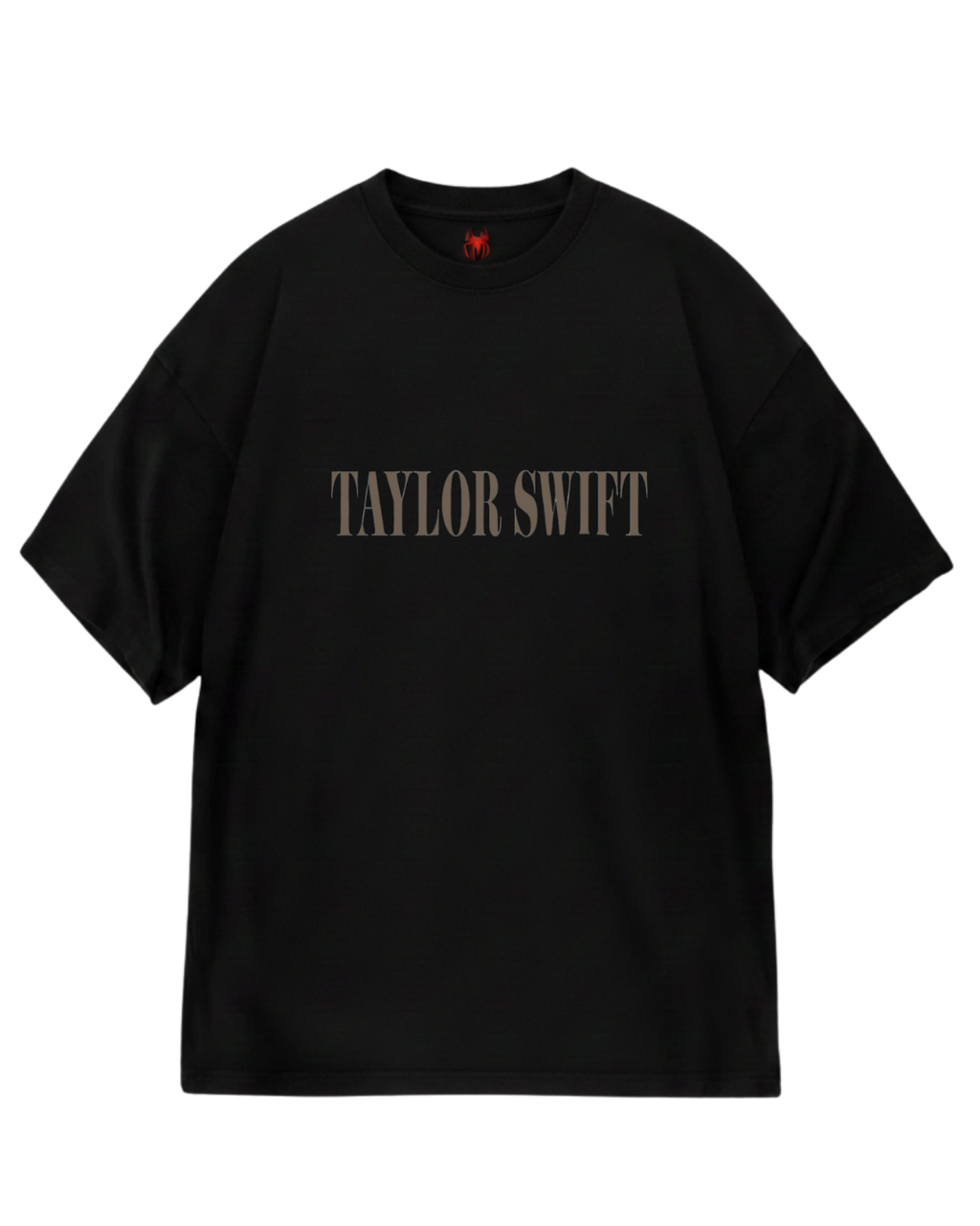 Taylor Swift TTPD Black Poster Oversized Tee