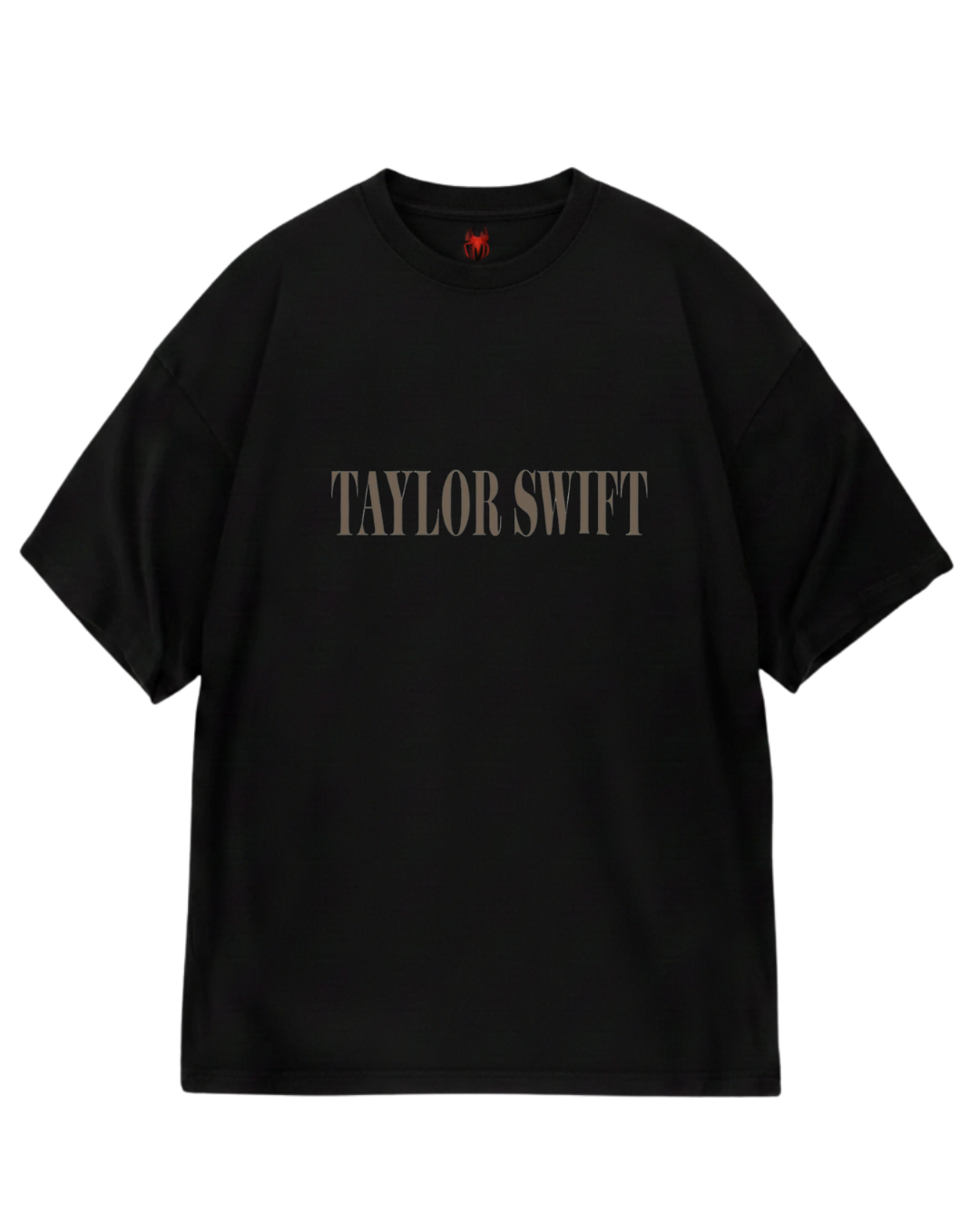 Taylor Swift Showgirl Black Oversized Tee