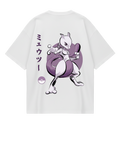 Mewtwo White Oversized Tee