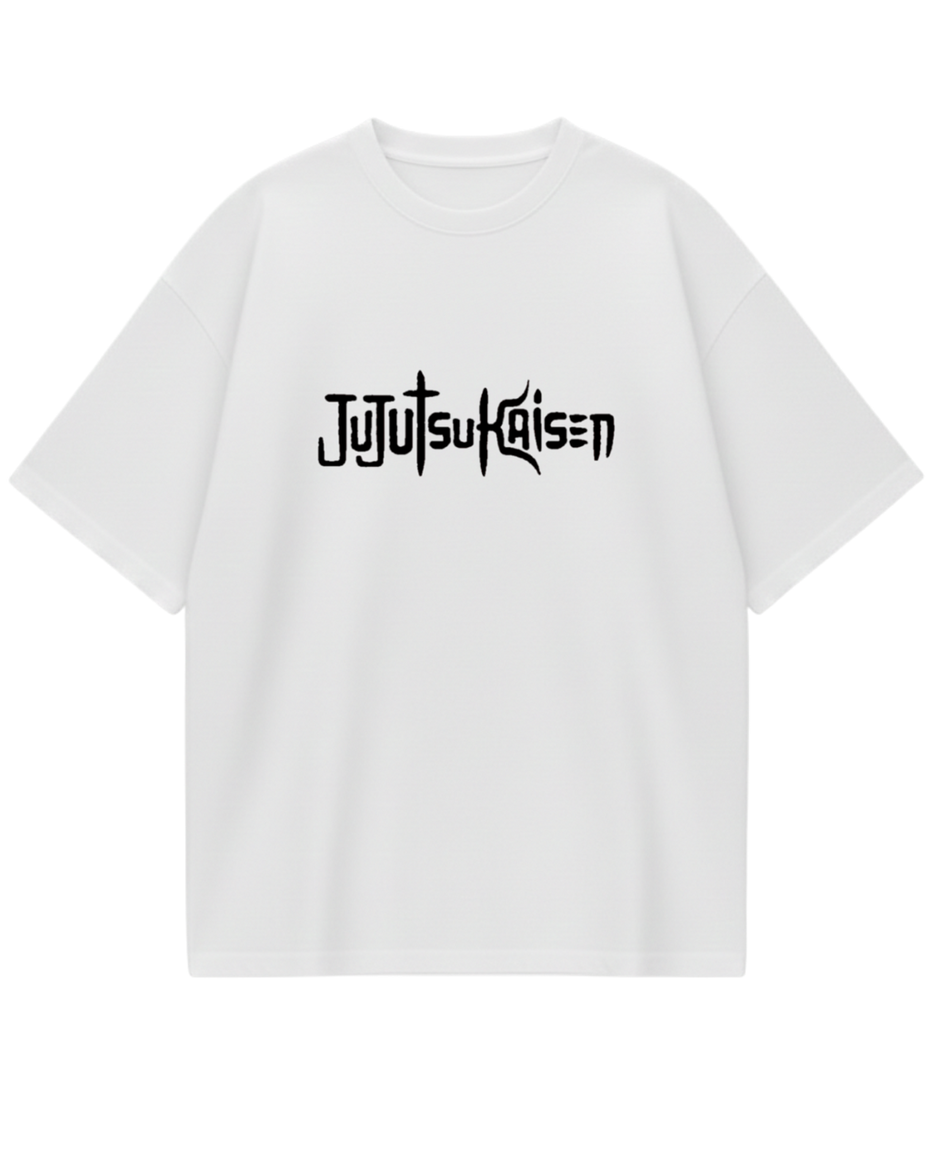 Yuji vs Sukuna White Oversized Tee