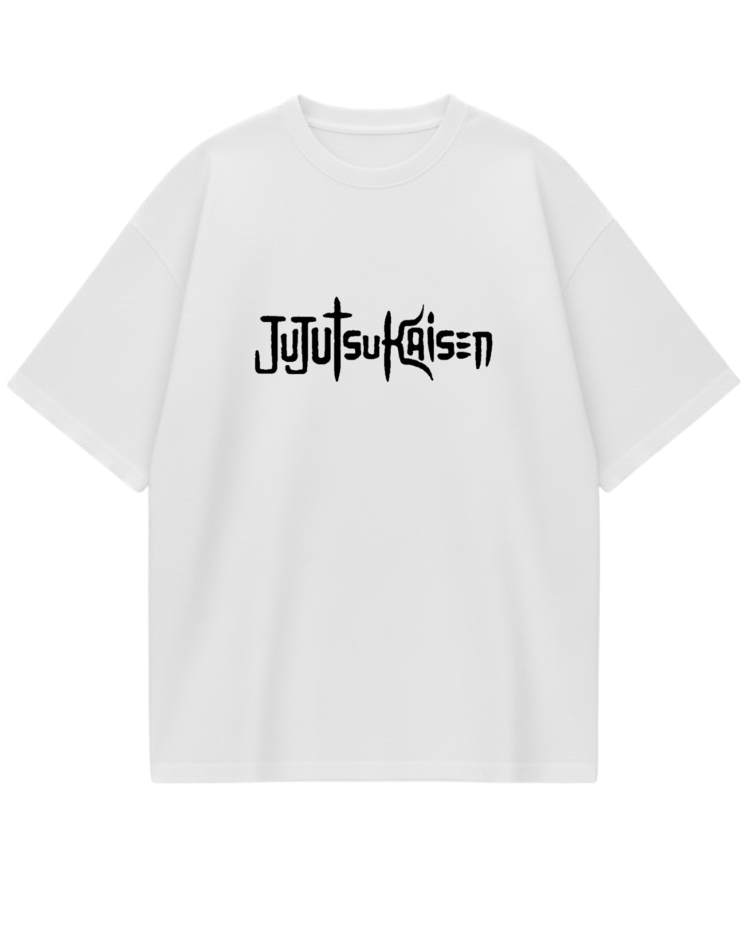 Yuji vs Sukuna White Oversized Tee