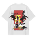 Girantina White Oversized Tee
