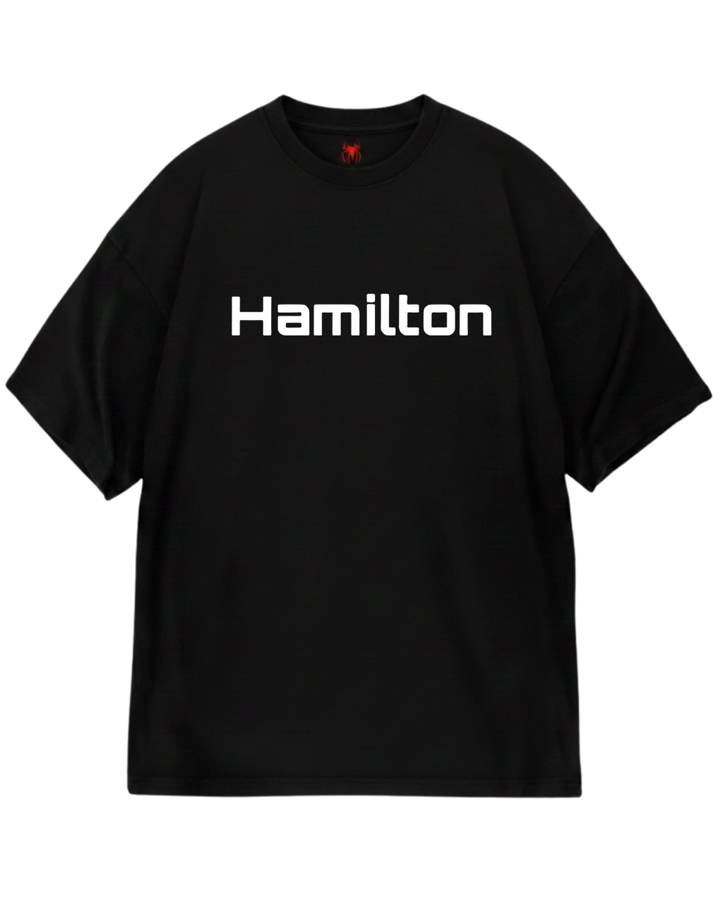 Lewis Hamilton Retro Black Oversized Tee