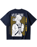 Nanami Blue Oversized Tee