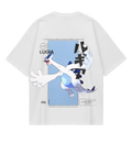 Lugia White Oversized Tee