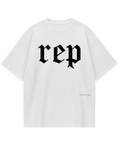 Taylor Swift Rep White Oversized Tee