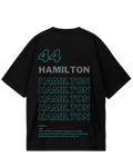 Lewis Hamilton  Black Oversized Tee