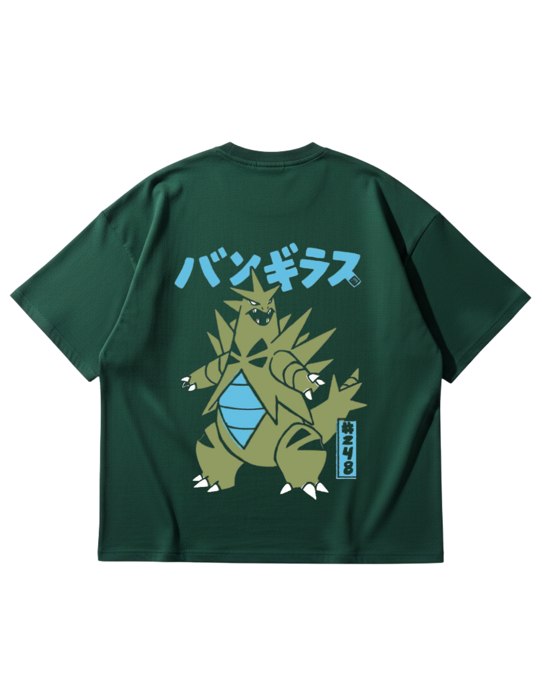 Tyranitar Green Oversized Tee