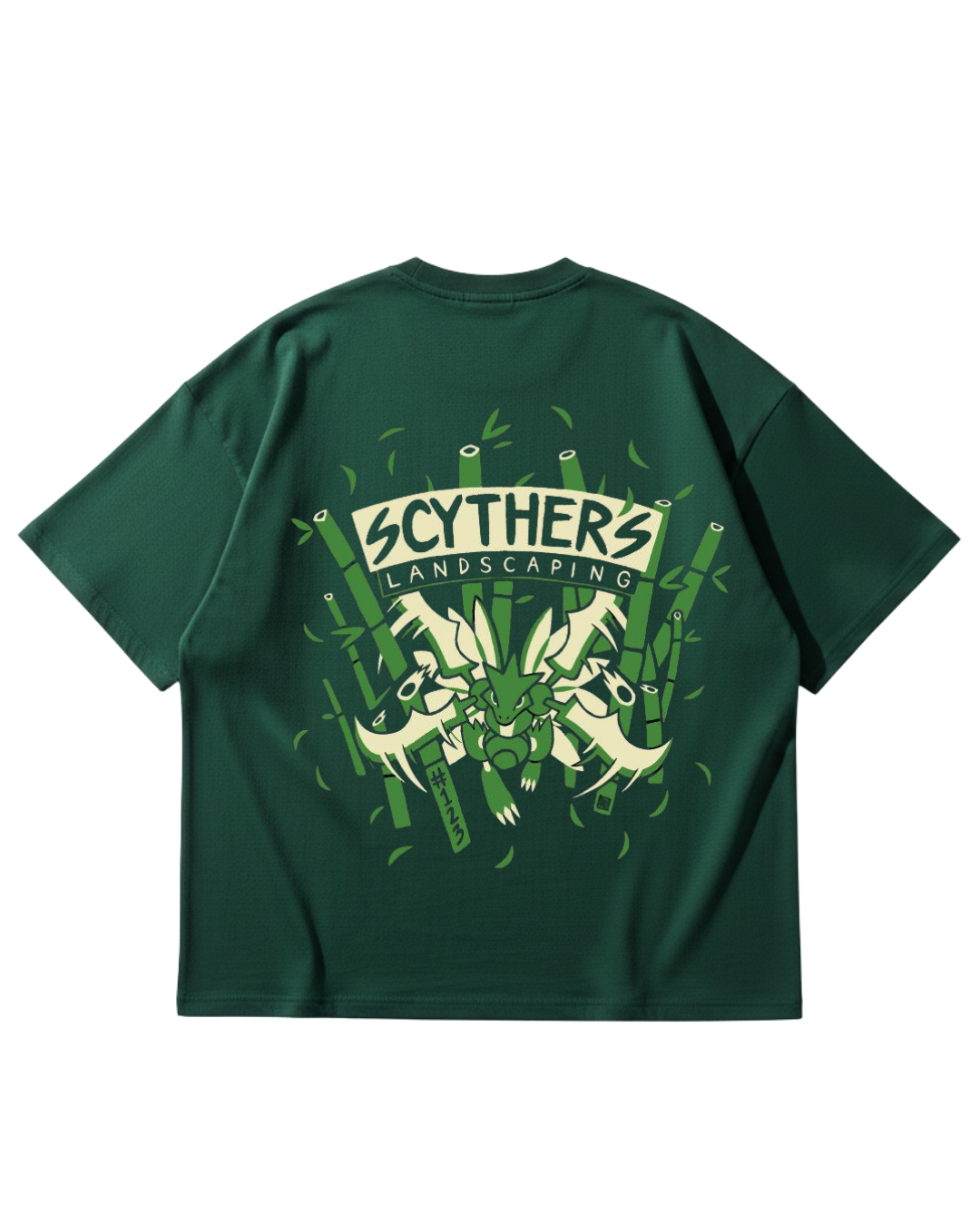 Scyther Green Oversized Tee