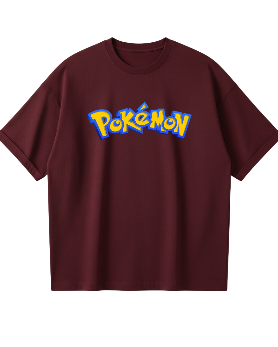 Infernape Maroon Oversized Tee