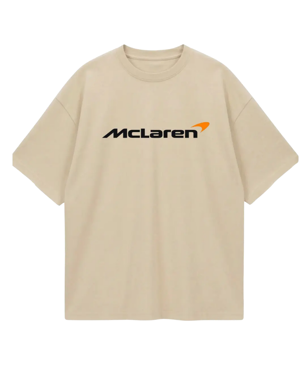 Mcleren Beige Oversized Tee