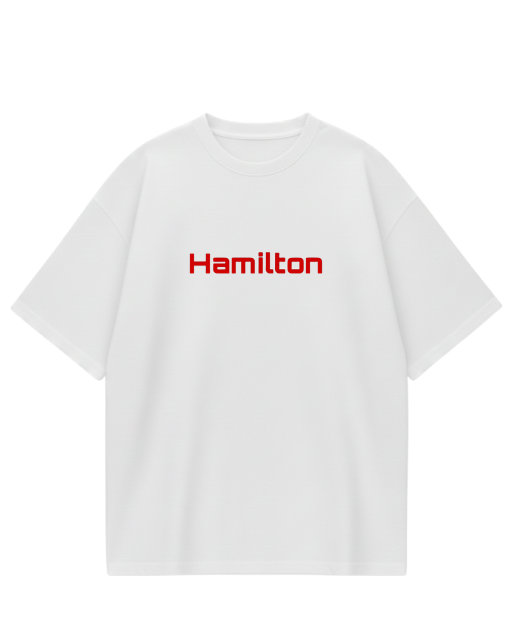Lewis Hamilton White Oversized Tee