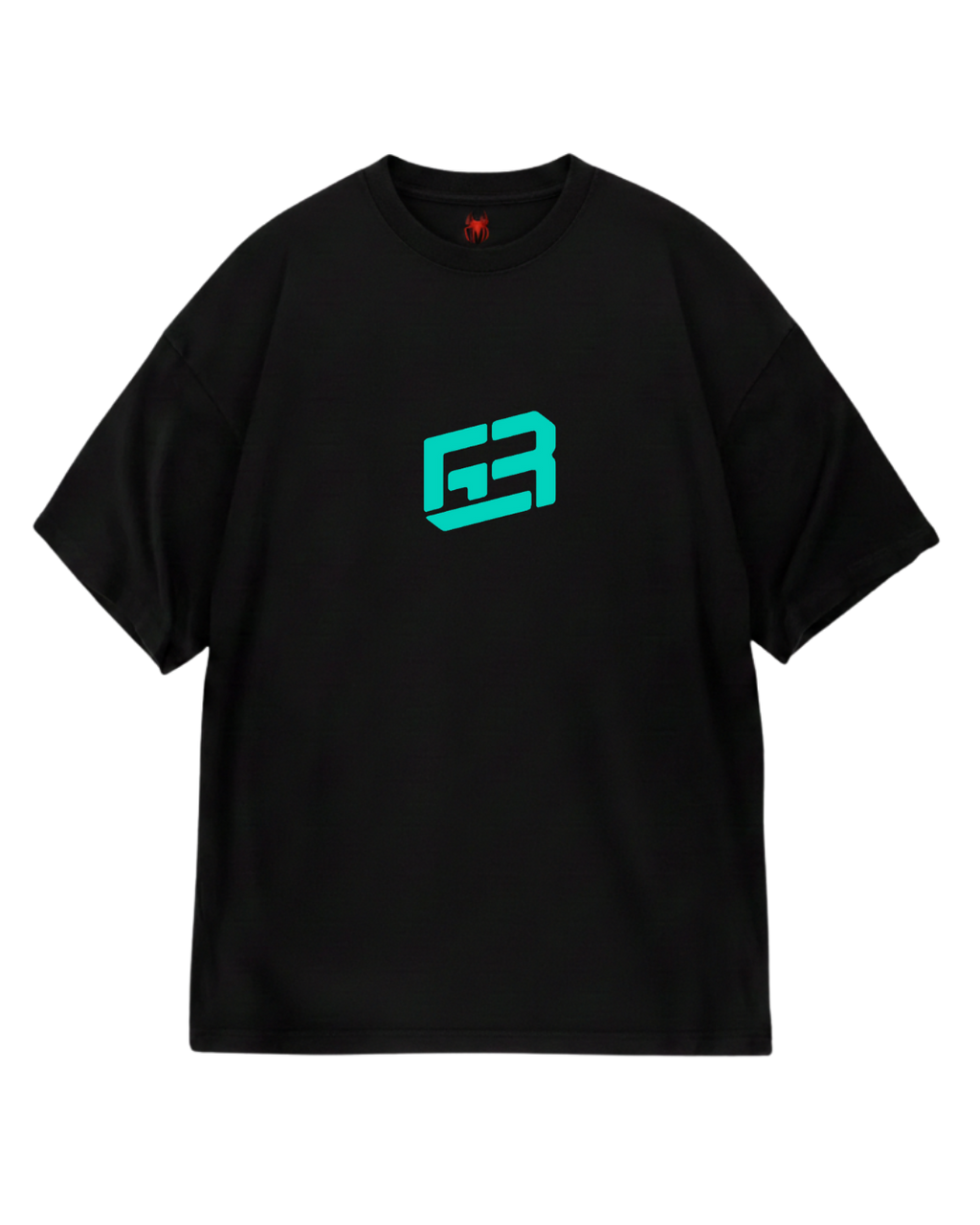 Gorge Russell Black Oversized Tee