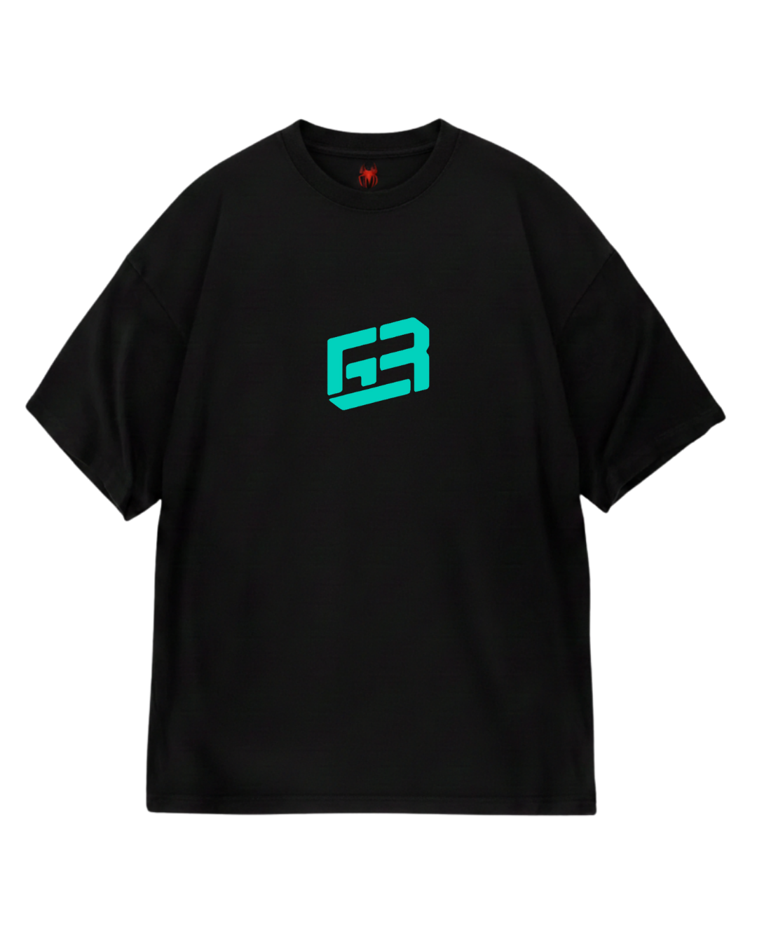 Gorge Russell Black Oversized Tee