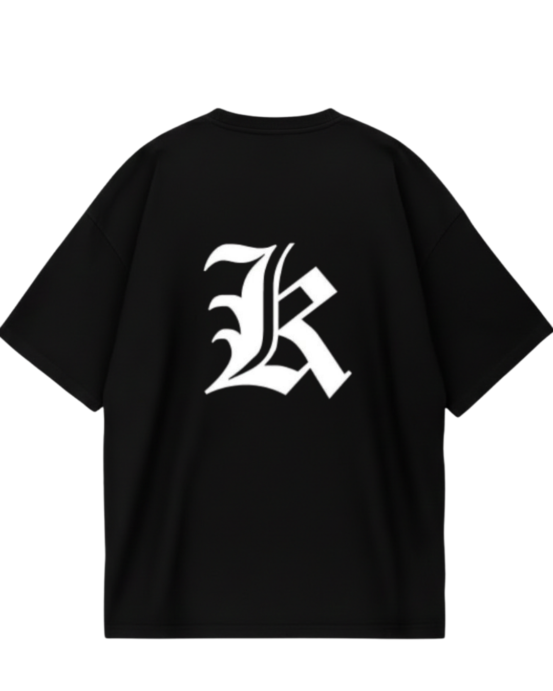Kira Black Oversized Tee