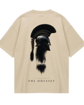 The Odyssey Beige Oversized Tee