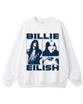 Billie Eilish White Design Sweatshirt