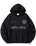 Barcelona Black Hoodie