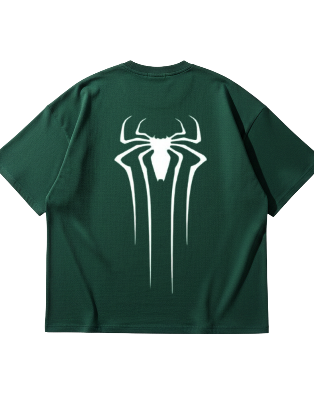 Spider Man Green Oversized Tee
