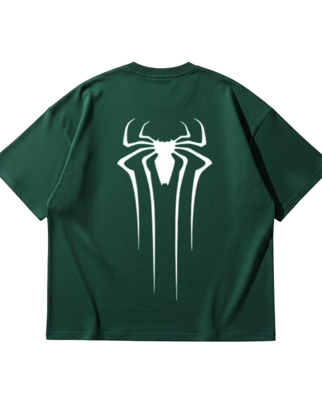 Spider Man Green Oversized Tee
