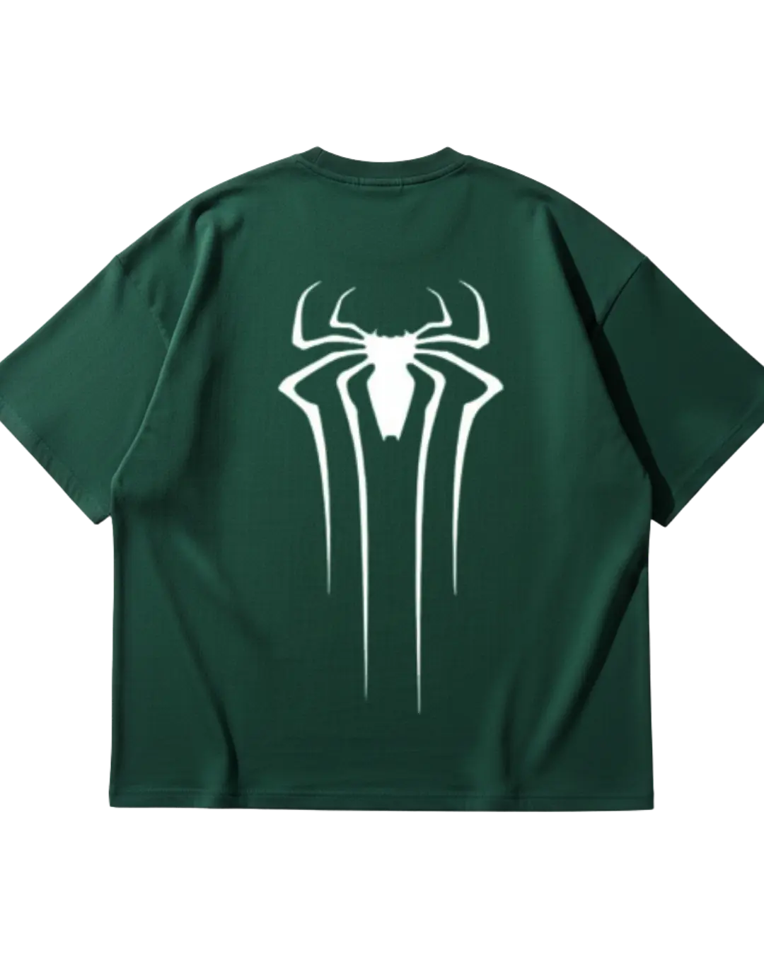 Spider Man Green Oversized Tee