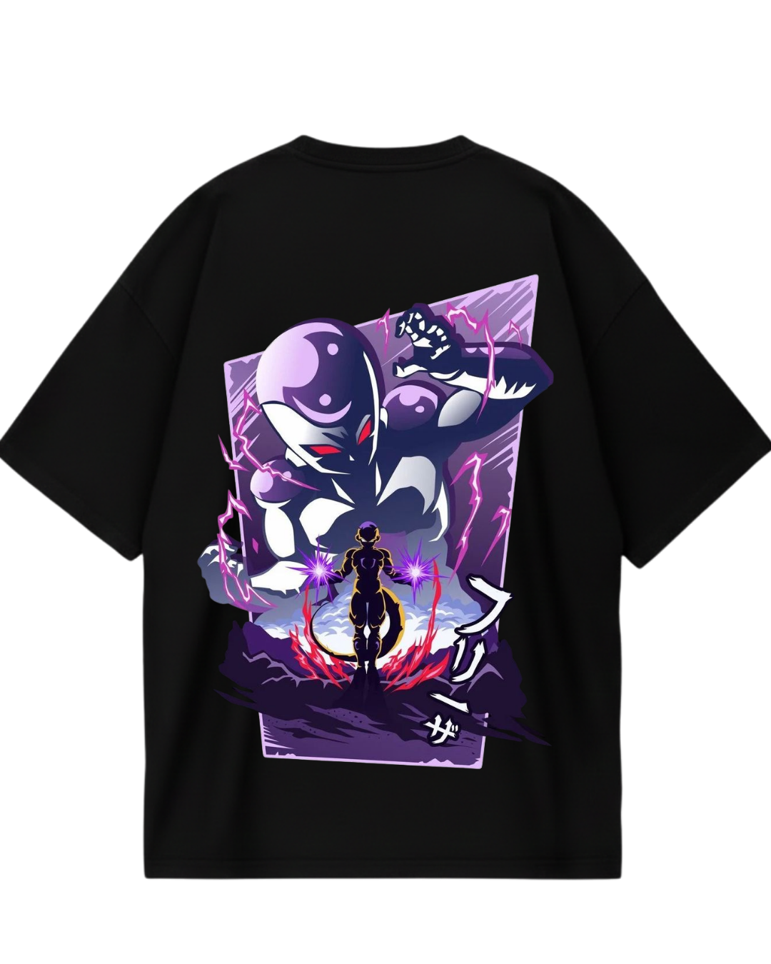 Black Frieza Oversized Tee