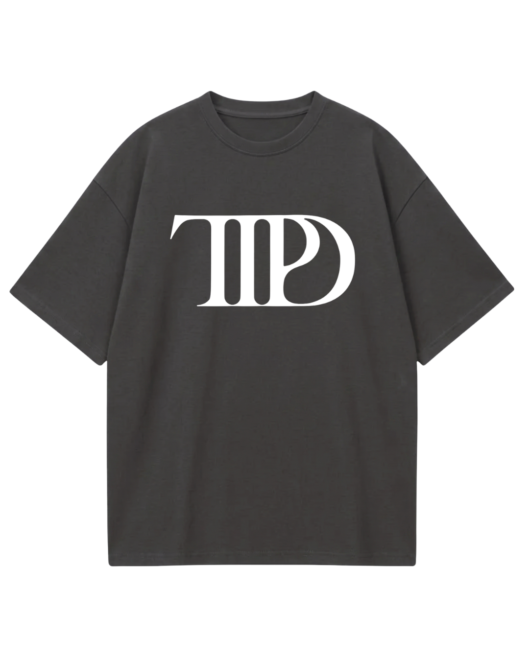 Taylor Swift TTPD Grey Oversized Tee