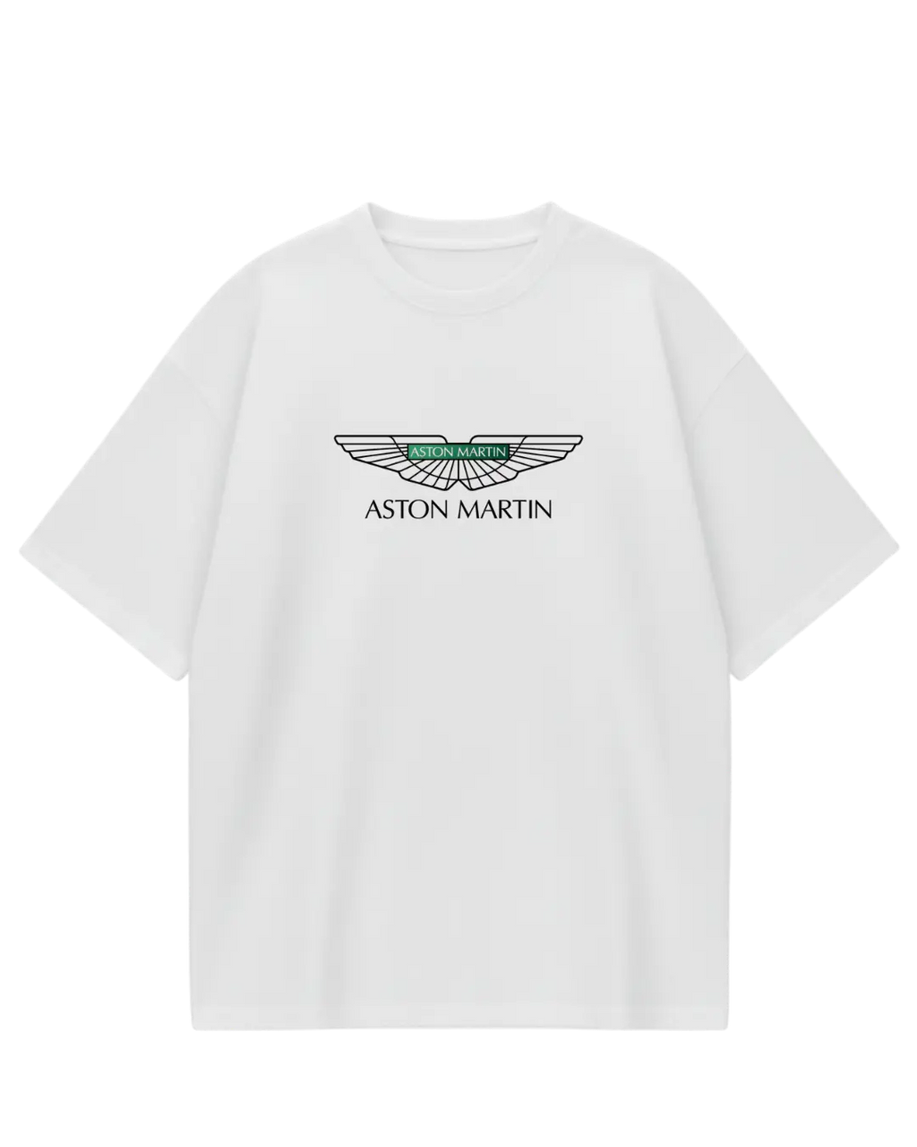 Aston Martin White Oversized Tee