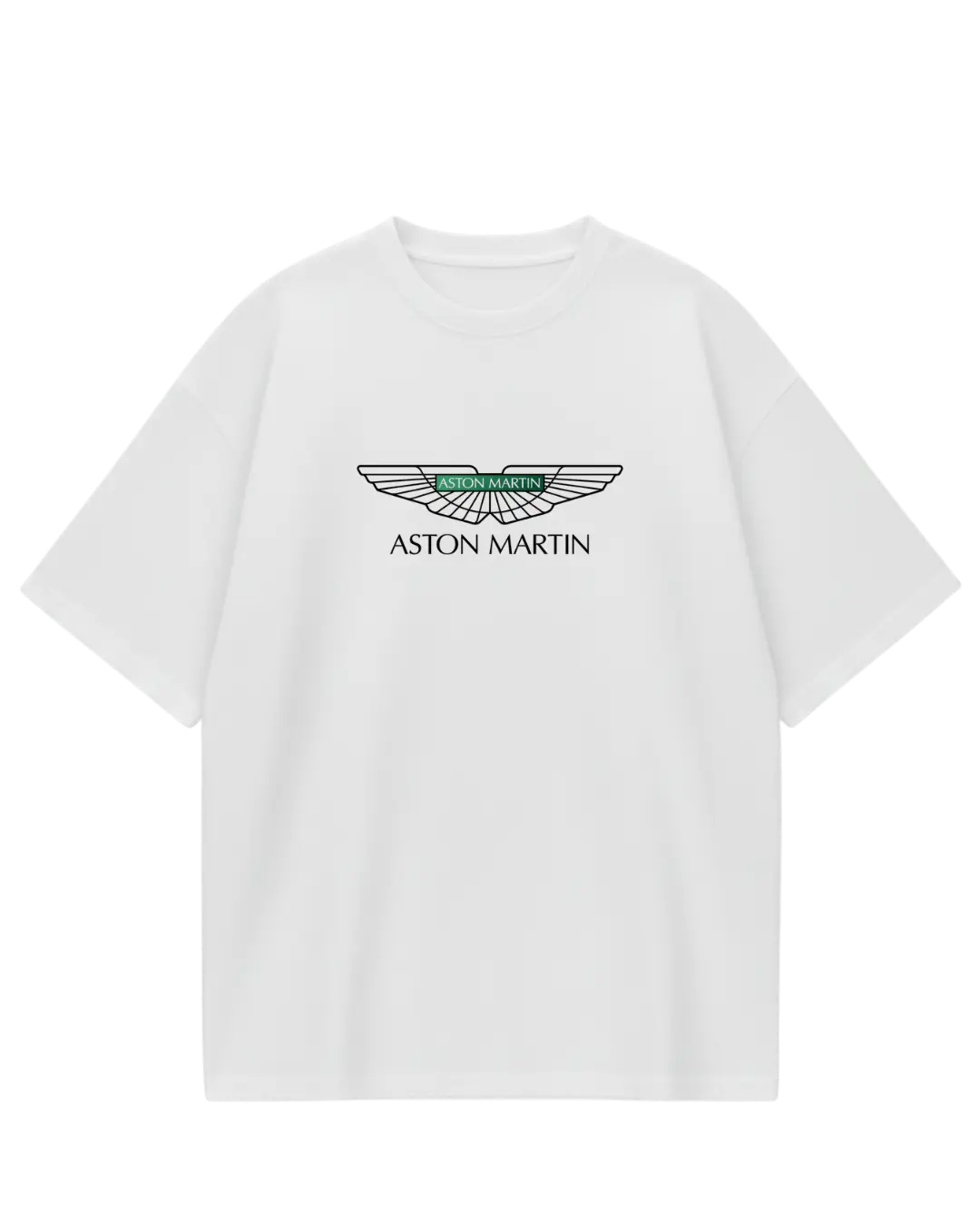 Aston Martin White Oversized Tee
