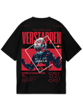 Max Verstappen Black Oversized Tee