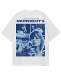Taylor Swift Midnights White Oversized Tee
