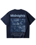 Taylor Swift Midnights Blue Oversized Tee