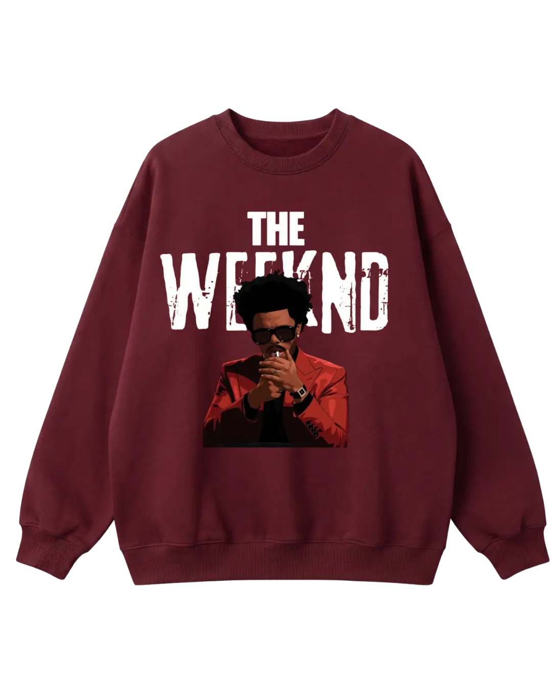 The Weekend Maroon Sweatshirt