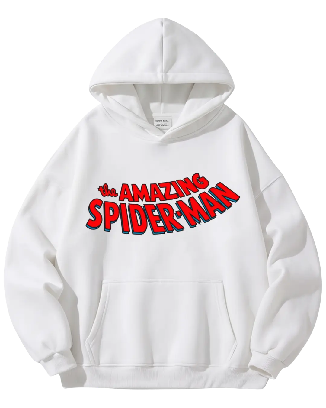 Spider Man White Hoodie